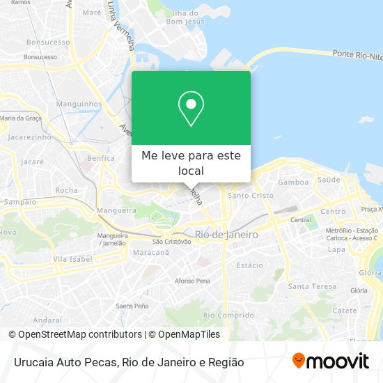 Urucaia Auto Pecas mapa