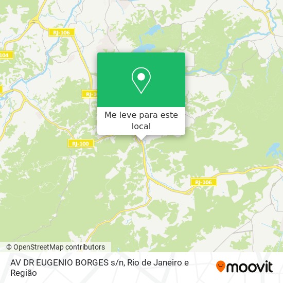 AV DR EUGENIO BORGES s/n mapa