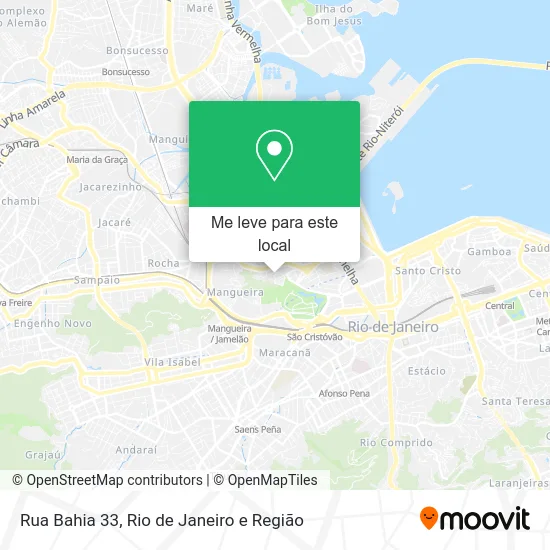 Rua Bahia 33 mapa