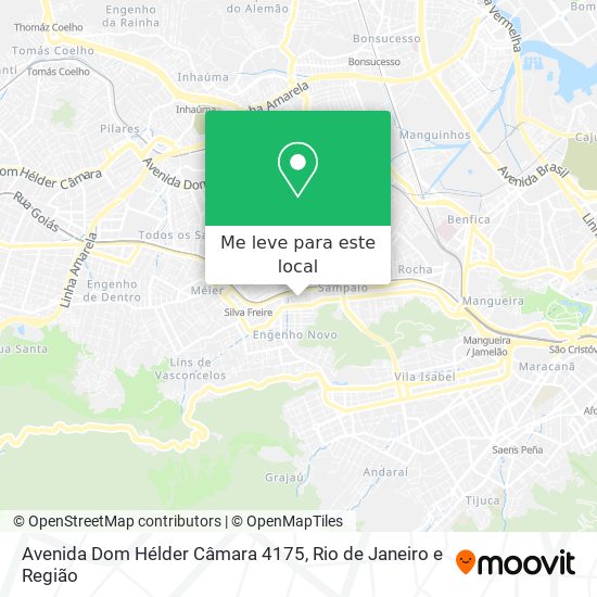 Avenida Dom Hélder Câmara 4175 mapa