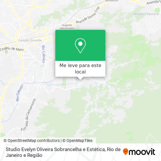 Studio Evelyn Oliveira Sobrancelha e Estética mapa
