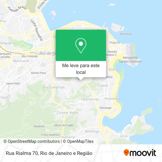 Rua Rialma 70 mapa