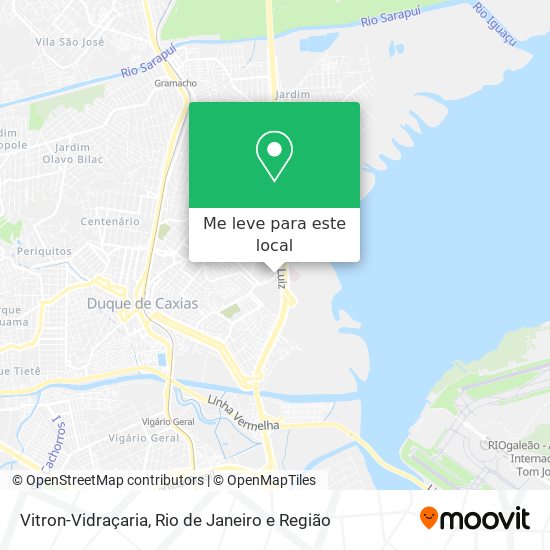 Vitron-Vidraçaria mapa