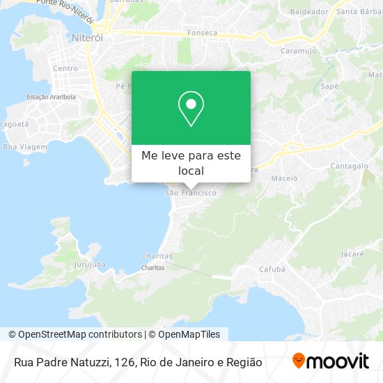 Rua Padre Natuzzi, 126 mapa