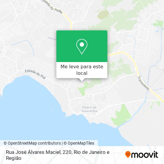 Rua José Álvares Maciel, 220 mapa