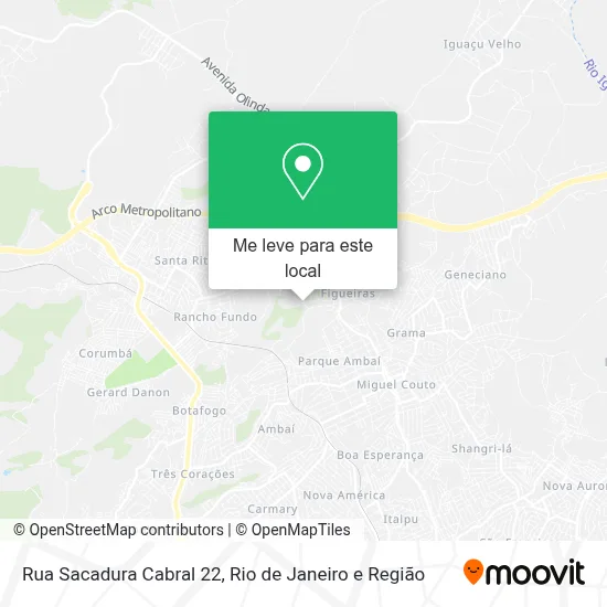 Rua Sacadura Cabral 22 mapa