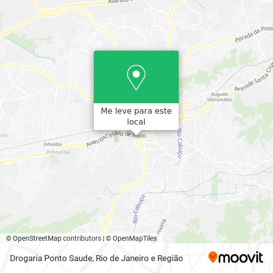 Drogaria Ponto Saude mapa