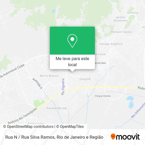 Rua N / Rua Silva Ramos mapa