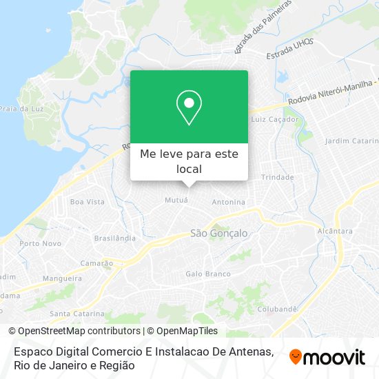 Espaco Digital Comercio E Instalacao De Antenas mapa