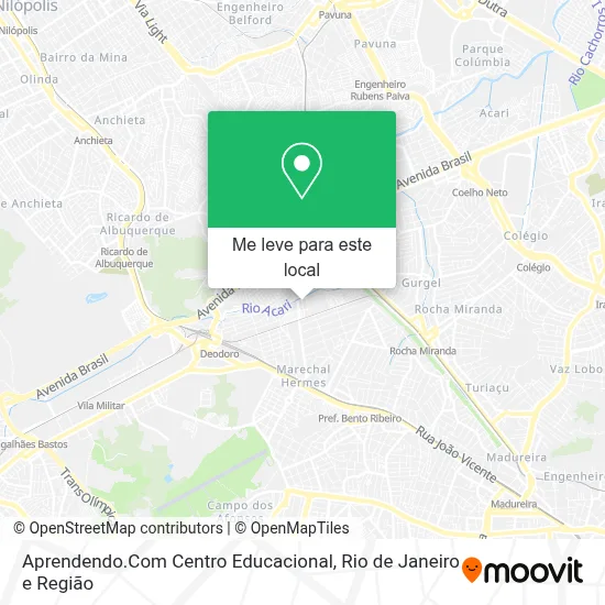Aprendendo.Com Centro Educacional mapa