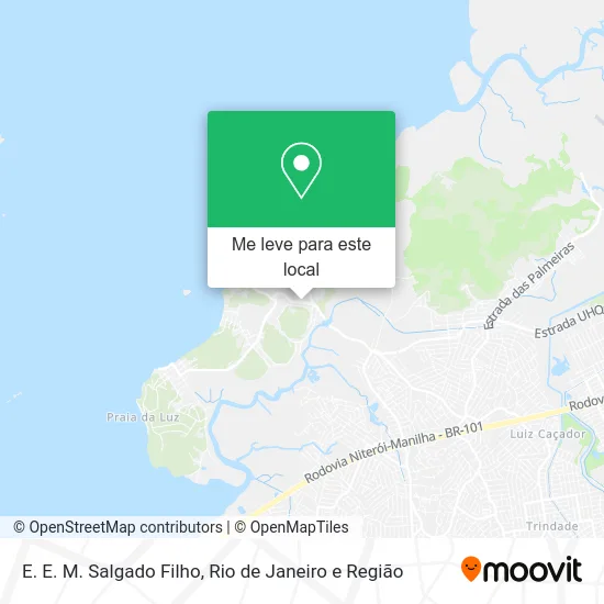 E. E. M. Salgado Filho mapa