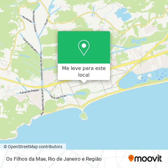 Os Filhos da Mae mapa