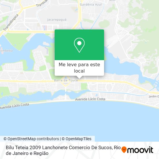 Bilu Teteia 2009 Lanchonete Comercio De Sucos mapa