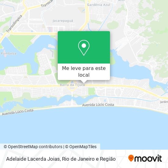 Adelaide Lacerda Joias mapa