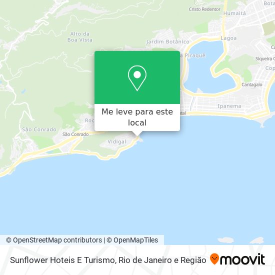 Sunflower Hoteis E Turismo mapa