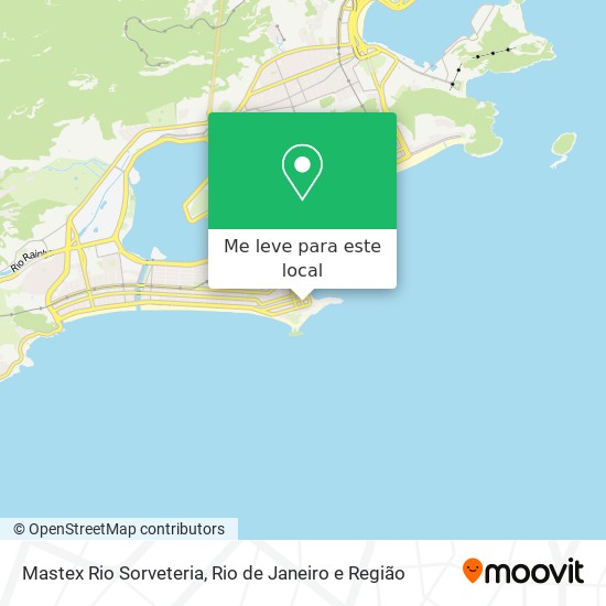 Mastex Rio Sorveteria mapa