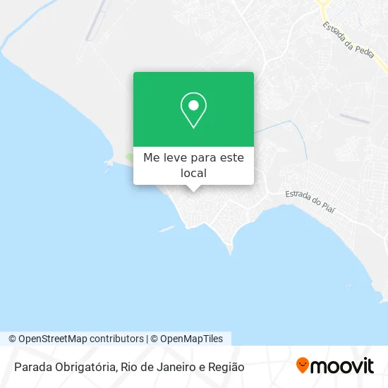 Parada Obrigatória mapa