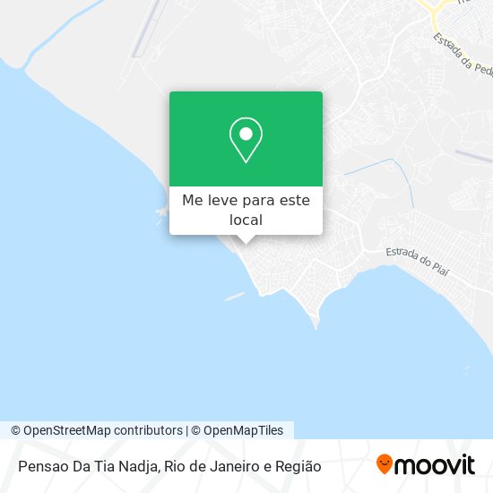 Pensao Da Tia Nadja mapa