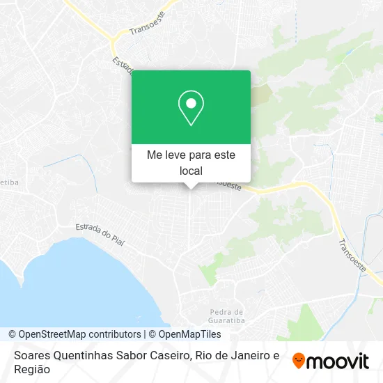 Soares Quentinhas Sabor Caseiro mapa