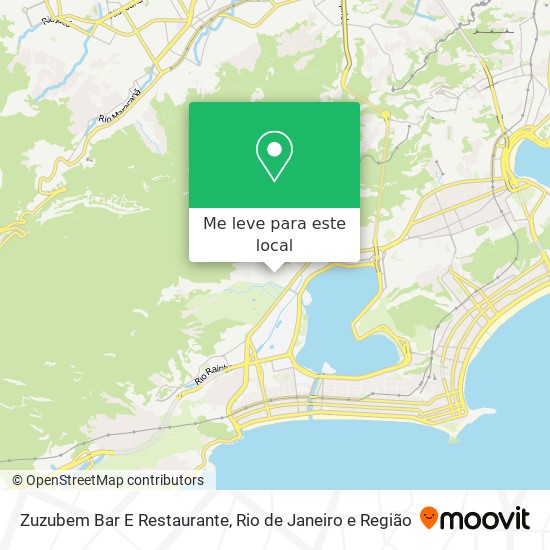 Zuzubem Bar E Restaurante mapa