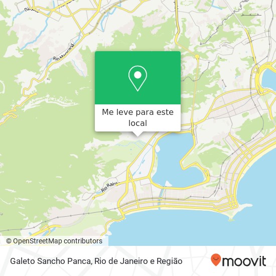 Galeto Sancho Panca, Rua Von Martius, 325 Jardim Botânico Rio de Janeiro-RJ 22460-040 mapa