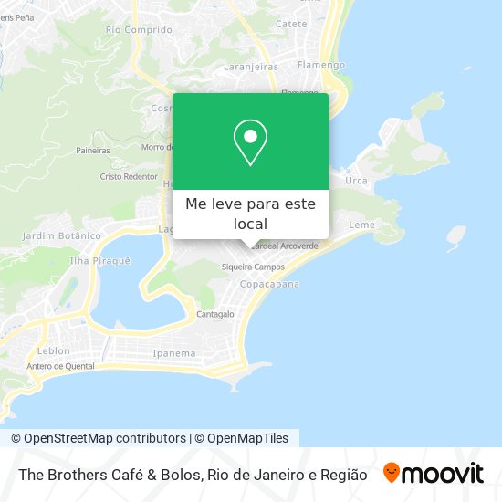 The Brothers Café & Bolos mapa