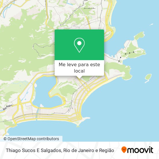 Thiago Sucos E Salgados mapa