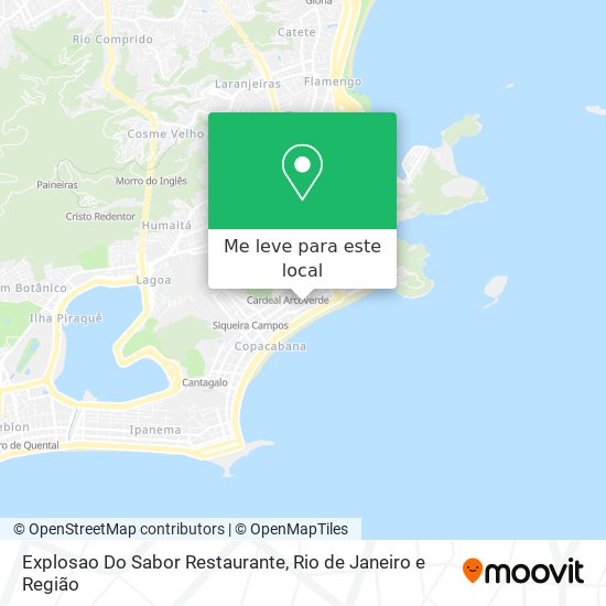 Explosao Do Sabor Restaurante mapa