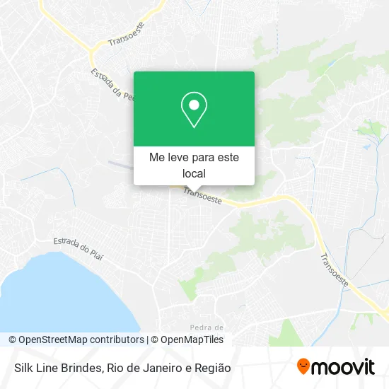 Silk Line Brindes mapa