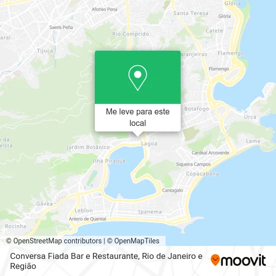 Conversa Fiada Bar e Restaurante mapa