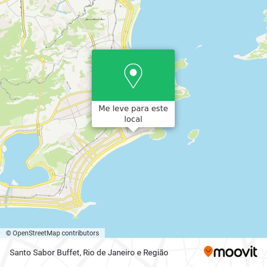 Santo Sabor Buffet mapa
