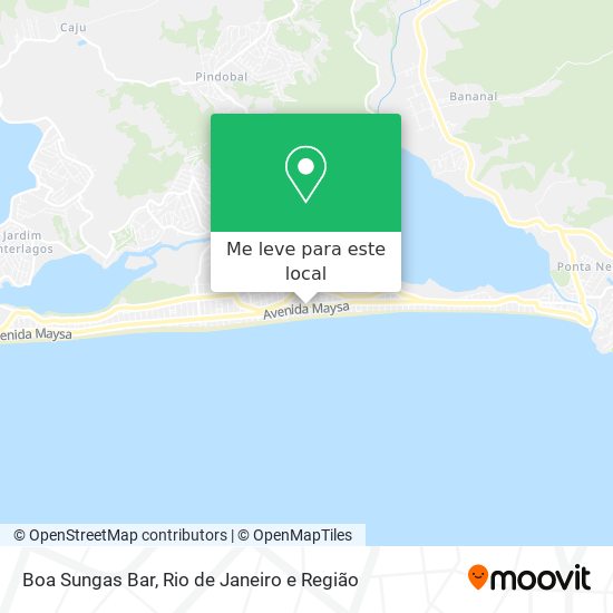 Boa Sungas Bar mapa