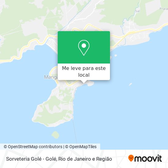 Sorveteria Golé - Golé mapa