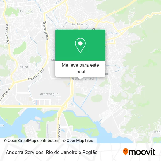 Andorra Servicos mapa