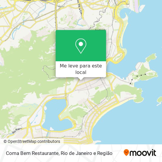 Coma Bem Restaurante mapa