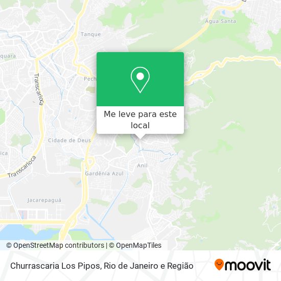 Churrascaria Los Pipos mapa