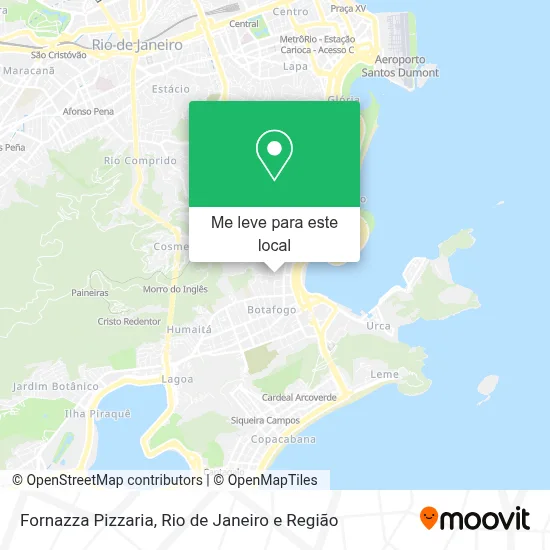 Fornazza Pizzaria mapa