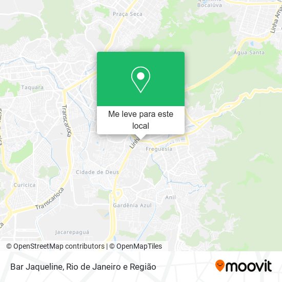 Bar Jaqueline mapa