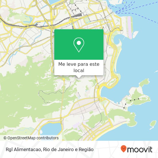 Rgl Alimentacao, Rua das Laranjeiras, 541 Laranjeiras Rio de Janeiro-RJ 22240-170 mapa