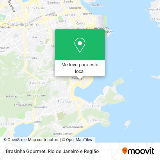 Brasinha Gourmet mapa