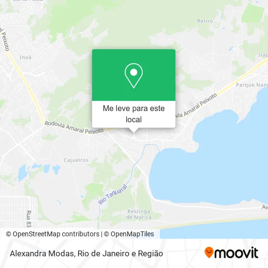 Alexandra Modas mapa