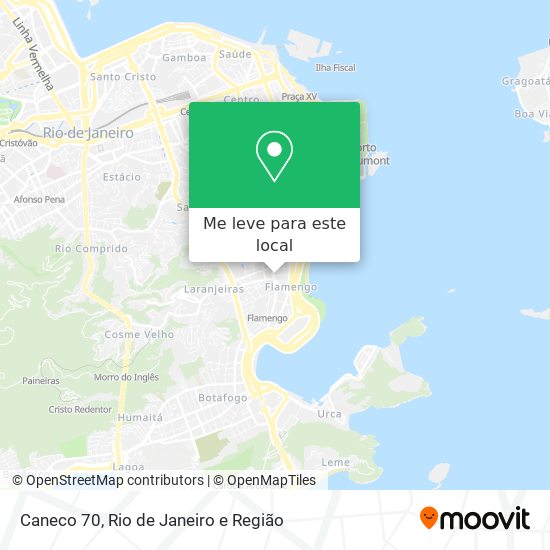 Caneco 70 mapa