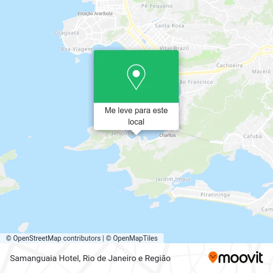 Samanguaia Hotel mapa