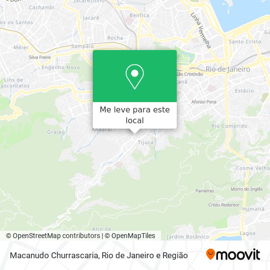 Macanudo Churrascaria mapa