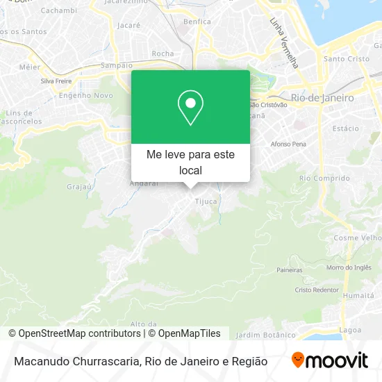 Macanudo Churrascaria mapa