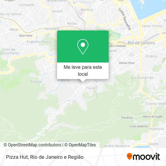 Pizza Hut mapa