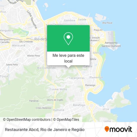 Restaurante Abcd mapa