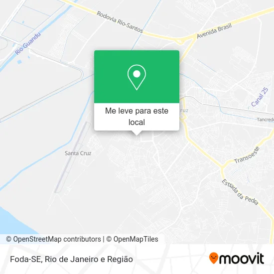 Foda-SE mapa