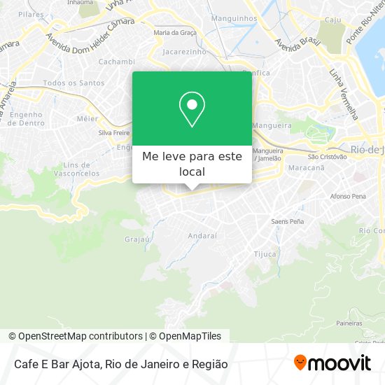 Cafe E Bar Ajota mapa
