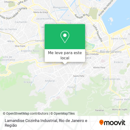 Lamandise Cozinha Industrial mapa